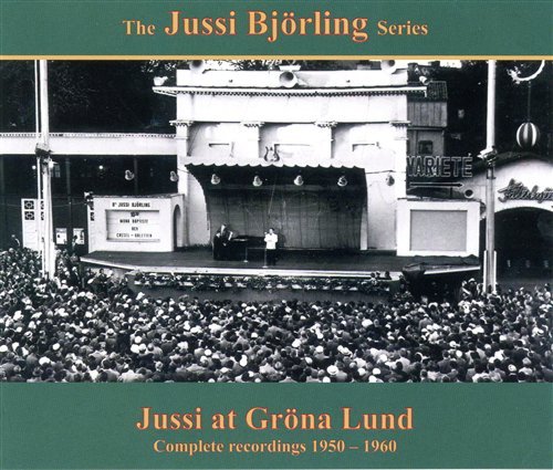 Cover for Jussi Bjorling · Jussi at Grona Lund 1950-1960 (CD) (2011)