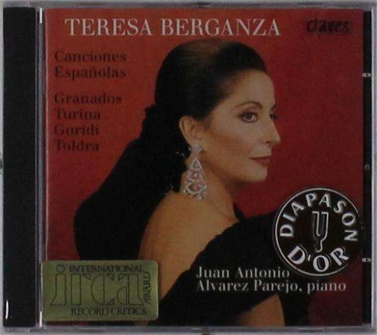 Cover for Teresa Berganza · Canciones Espanolas (CD) (1996)