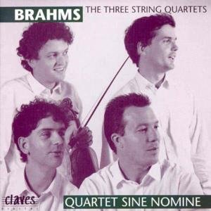 Three String Quartets - J. Brahms - Muziek - CLAVES - 7619931940427 - 12 november 2018