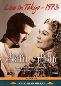Cover for Corelli,franco / Tebaldi,renata · Live in Tokyo 1973 (DVD) (2007)
