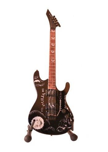 Mini Chitarra Da Collezione Replica In Legno -Metallica - Kirk Hammett - Oujia - Metallica - Andet - Music Legends Collection - 8991001021427 - 