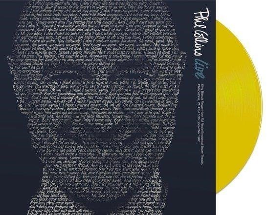 Cover for Phil Collins · Live (Yellow Coloured Vinyl) (LP) (2024)