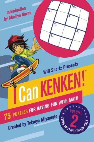 Cover for Kenken Puzzle  Llc · Will Shortz Presents I Can Kenken! Volume 2: 75 Puzzles for Having Fun with Math (Paperback Book) (2008)