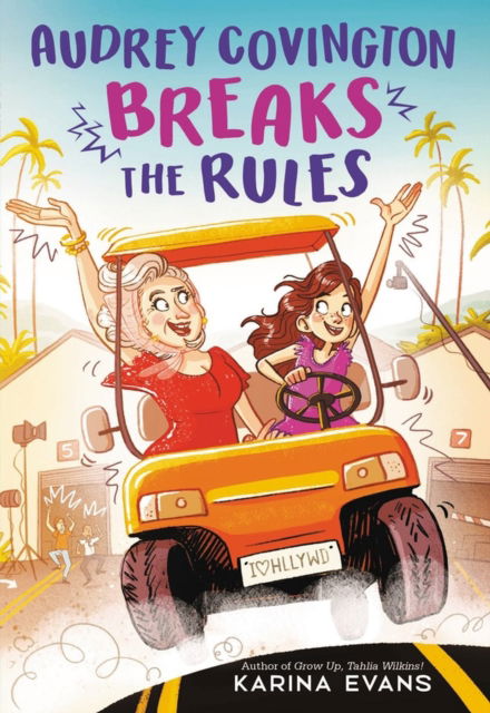 Cover for Karina Evans · Audrey Covington Breaks the Rules (Hardcover Book) (2023)