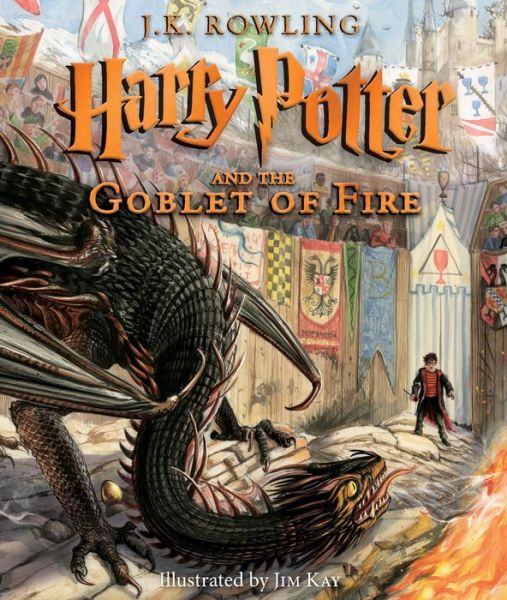 Harry Potter and the Goblet of Fire: The Illustrated Edition (Harry Potter, Book 4) - Harry Potter - J. K. Rowling - Livros - Scholastic Inc. - 9780545791427 - 8 de outubro de 2019