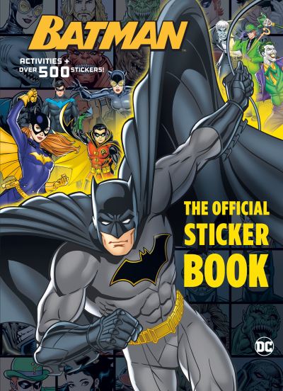 Cover for Steve Foxe · Batman The Official Sticker Book (Paperback Book) (2021)