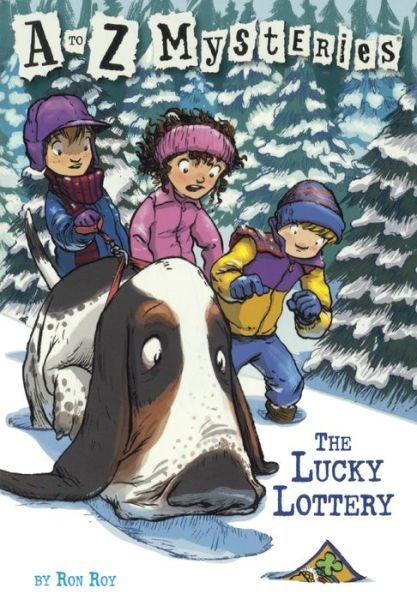 Cover for Ron Roy · The Lucky Lottery (Turtleback School &amp; Library Binding Edition) (A to Z Mysteries) (Inbunden Bok) [Turtleback School &amp; Library Binding edition] (2000)