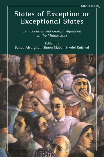 Cover for Mabon Simon · States of Exception or Exceptional States: Law, Politics and Giorgio Agamben in the Middle East (Hardcover Book) (2022)