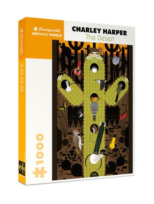 Cover for Charley Harper: The Desert 1000 Piece Jigsaw Puzzle (MERCH) (2019)
