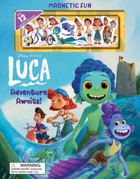 Cover for Grace Baranowski · Disney Pixar: Luca: Adventure Awaits! (Gebundenes Buch) (2021)