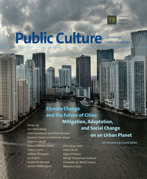 Cover for Eric Klinenberg · Climate Change and the Future of Cities (Paperback Book) (2016)