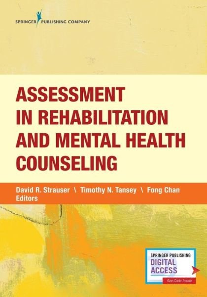 Cover for Fong Chan · Assessment in Rehabilitation and Mental Health Counseling (Paperback Book) (2019)