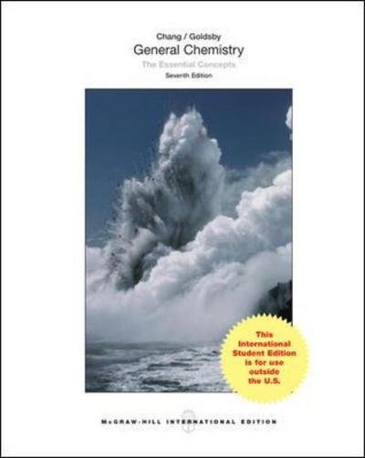 Cover for Raymond Chang · General Chemistry: The Essential Concepts (Pocketbok) (2013)