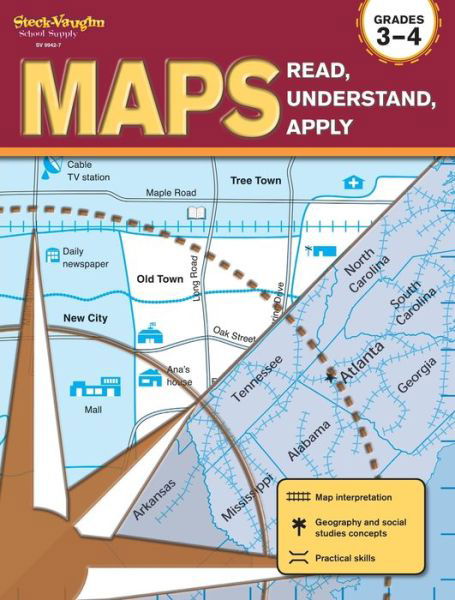 Maps - Stckvagn - Books - Steck Vaughn School Supply - 9781419099427 - June 1, 2008