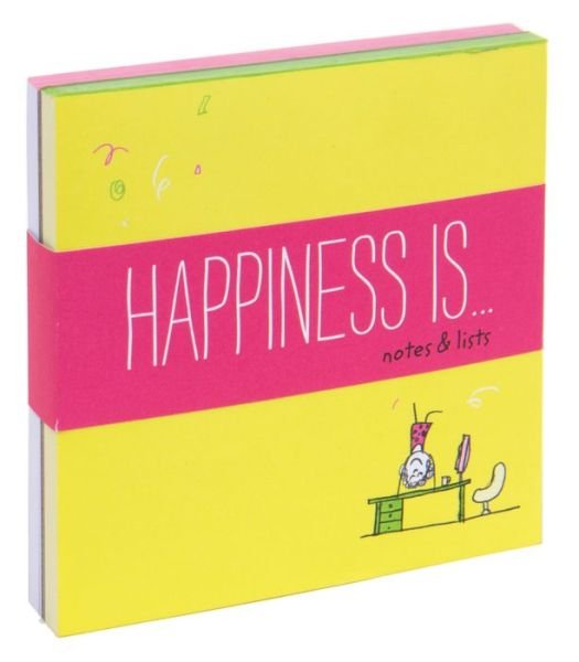 Happiness Is . . . Notes and Lists - Lisa Swerling - Kirjat - Chronicle Books - 9781452148427 - tiistai 15. maaliskuuta 2016