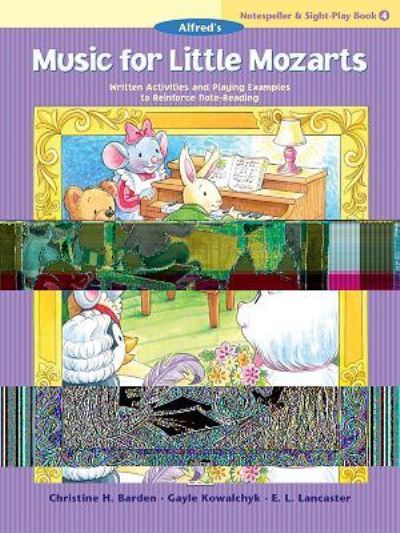 Cover for Christine H Barden · Music for Little Mozarts (Buch) (2016)