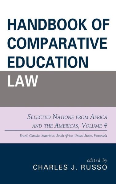 Cover for Charles J. Russo · Handbook of Comparative Education Law: Selected Nations from Africa and the Americas (Hardcover Book) (2019)
