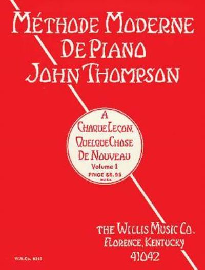 Cover for John Thompson · John Thompson's Modern Course for the Piano, Grade 1 (Paperback Book) (2005)