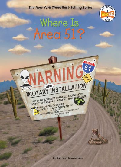 Cover for Paula K. Manzanero · Where Is Area 51? - Where Is? (Hardcover Book) (2018)