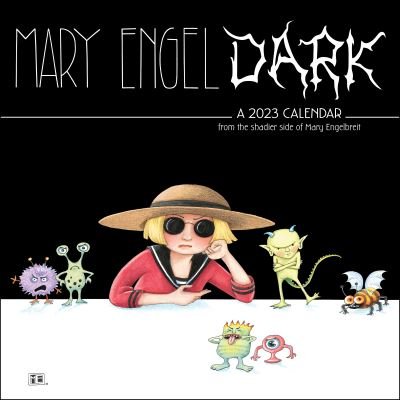 Cover for Mary Engelbreit · Mary EngelDark 2023 Wall Calendar (Calendar) (2022)