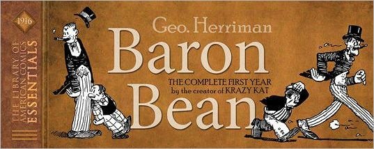 Cover for George Herriman · LOAC Essentials Volume 1: Baron Bean 1916 - LOAC Essentials (Hardcover Book) (2012)