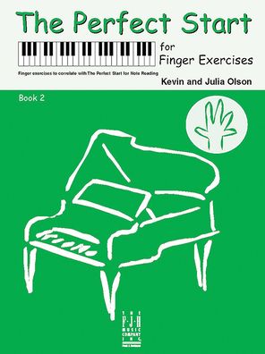 Cover for Kevin Olson · Perfect Start for Finger Exercises, Book 2 (Book) (2023)