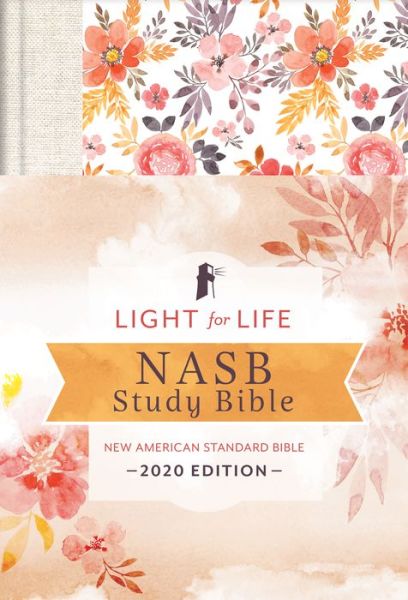 Cover for Compiled By Barbour Staff · Light for Life NASB Study Bible [Golden Fields] (Hardcover Book) (2022)