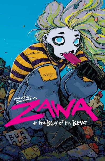 Zawa + The Belly of the Beast - Michael Dialynas - Books - Boom Box - 9781637969427 - December 19, 2024