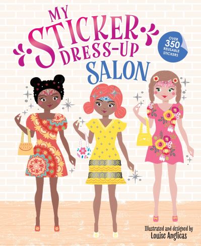 Cover for Louise Anglicas · My Sticker Dress-Up: Salon - My Sticker Dress-Up (Paperback Book) (2023)