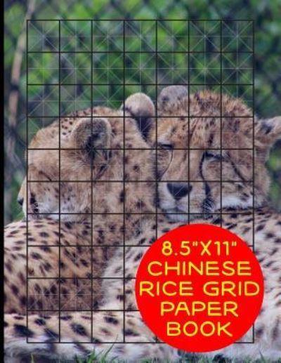 Cover for Terri Jones · 8.5&quot;x11&quot; Chinese Rice Grid Paper Book (Paperback Book) (2018)