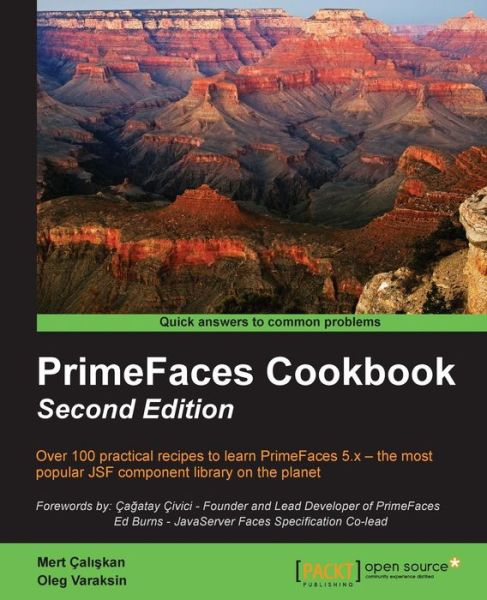 Cover for Mert Caliskan · PrimeFaces Cookbook - (Paperback Book) (2015)