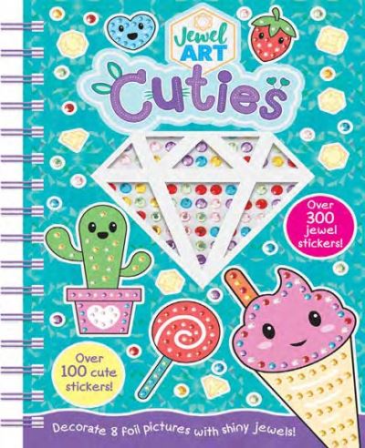 Jewel Art Cuties - Jewel Art Books - Connie Isaacs - Książki - Gemini Books Group Ltd - 9781801056427 - 1 sierpnia 2023