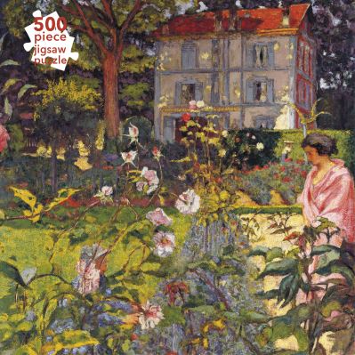 Adult Jigsaw Puzzle Edouard Vuillard: Garden at Vaucresson, 1920 (500 pieces): 500-Piece Jigsaw Puzzles - 500-piece Jigsaw Puzzles -  - Gra planszowa - Flame Tree Publishing - 9781839648427 - 7 lutego 2022