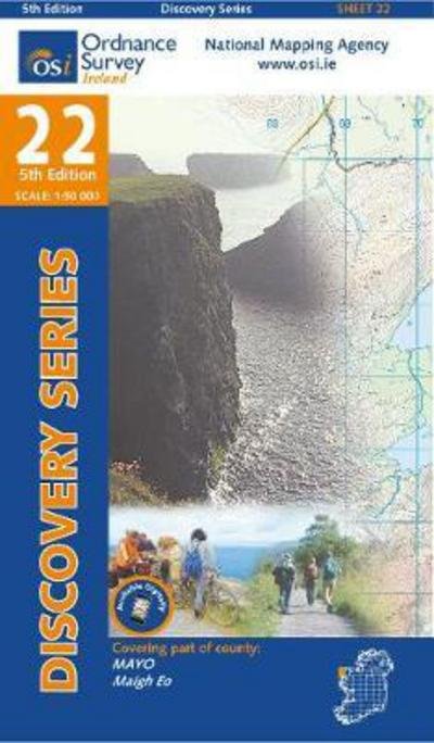 Cover for Ordnance Survey Ireland · Mayo - Discovery Series (Kort) [5 Revised edition] (2015)