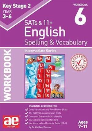 Cover for Dr Stephen C Curran · KS2 Spelling &amp; Vocabulary Workbook 6: Intermediate Level (Paperback Book) (2018)