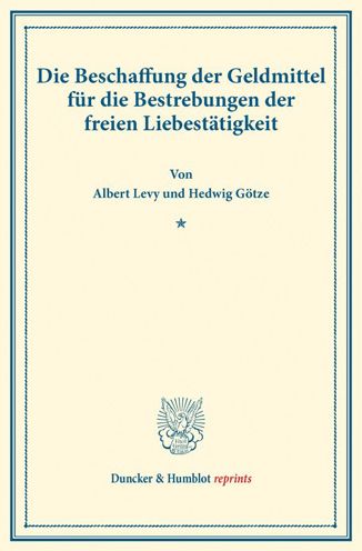 Cover for Levy · Die Beschaffung der Geldmittel für (Book) (2016)