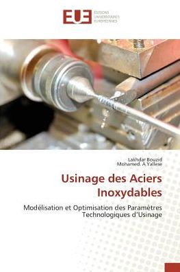 Cover for Bouzid · Usinage des Aciers Inoxydables (Book)