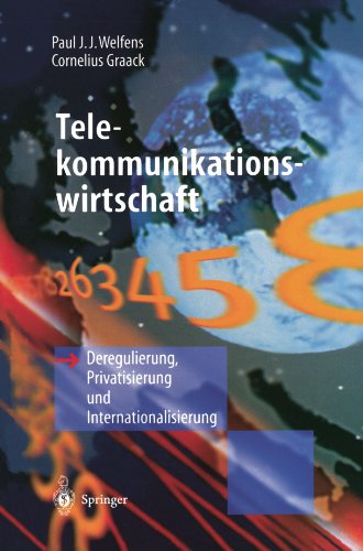 Cover for Paul J. J. Welfens · Telekommunikationswirtschaft (Paperback Book) [Softcover reprint of the original 1st ed. 1996 edition] (2011)