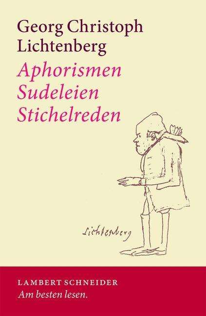 Cover for Lichtenberg · Aphorismen - Sudeleien - St (Book)