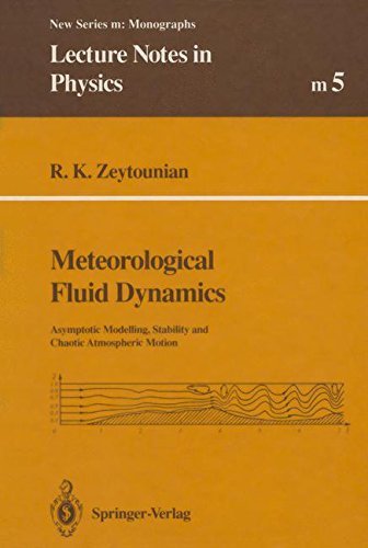 Cover for Radyadour Kh. Zeytounian · Meteorological Fluid Dynamics: Asymptotic Modelling, Stability and Chaotic Atmospheric Motion - Lecture Notes in Physics Monographs (Closed) (Taschenbuch) [Softcover Reprint of the Original 1st Ed. 1991 edition] (2014)