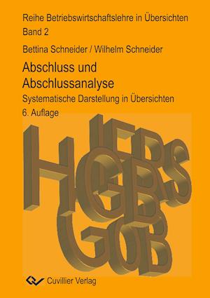 Cover for Bettina Schneider · Abschluss und Abschlussanalyse (Paperback Book) (2017)