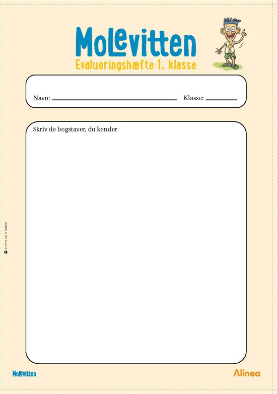 Cover for Pernille Frost · Molevittens læsespor: Molevitten 1. kl., Evalueringshæfte, Læsesporet (Taschenbuch) [1. Ausgabe] (2023)