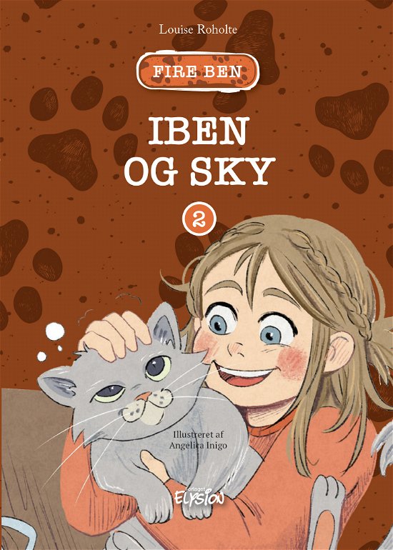 Cover for Louise Roholte · Fire ben: Iben og Sky (Hardcover Book) [1er édition] (2020)