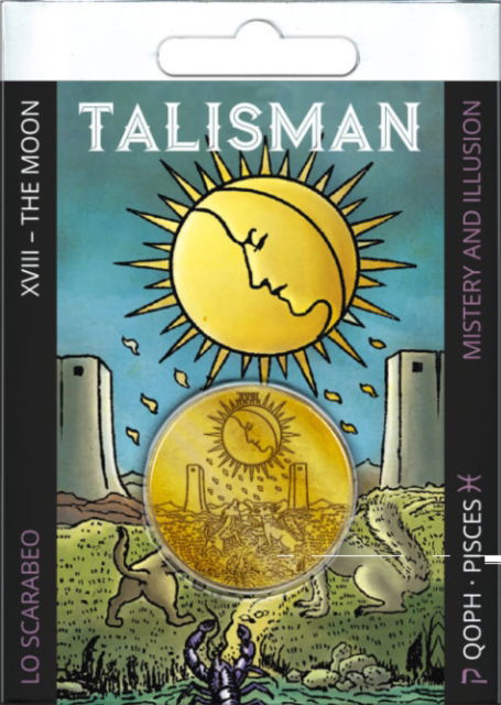 Tarot Talisman Xvii - the Moon: Mistery and Illusion Qoph : Pisces - Lo Scarabeo - Merchandise - Lo Scarabeo - 9788865279427 - July 25, 2024