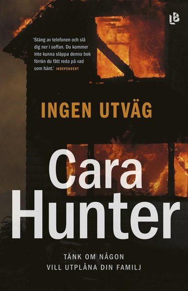 Cover for Cara Hunter · Adam Fawley: Ingen utväg (Bound Book) (2020)