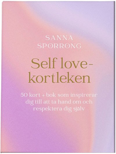 Cover for Sanna Sporrong · Self love-kortleken (Paperback Book) (2023)