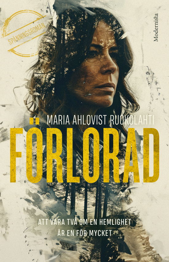 Cover for Maria Ahlqvist Ruokolahti · Förlorad (Hardcover Book) (2024)