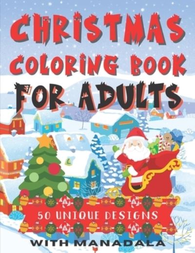 Cover for Forty Two Publishing · Christmas Coloring Book For Adults (Paperback Book) (2020)