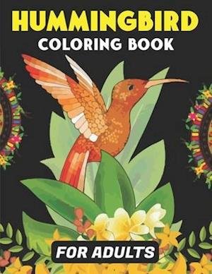 Cover for Mahleen Press · Hummingbird Coloring Book for Adults (Paperback Bog) (2020)