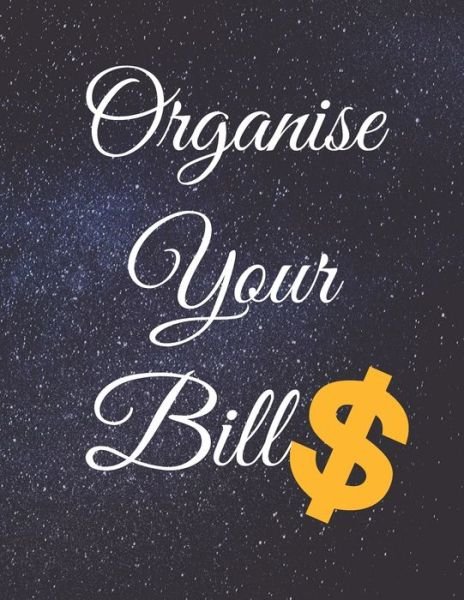 Cover for Jg Vegang Publishing · Organise Your Bills (Paperback Book) (2020)
